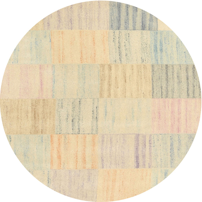 Sideview of Contemporary Brown Solid Rug, con2597