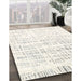 Machine Washable Contemporary Soft Ivory Beige Rug in a Family Room, wshcon2599