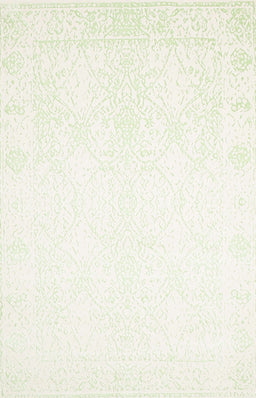 Contemporary White Gold Solid Rug, con259