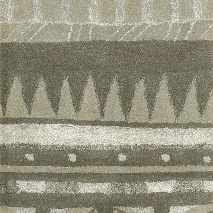 Contemporary Sage Green Modern Rug, con2607