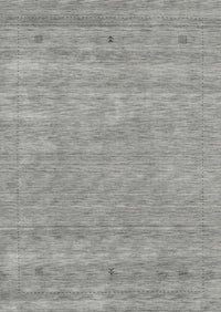 Machine Washable Contemporary Dark Gray Rug, wshcon2610