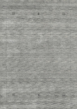Machine Washable Contemporary Dark Gray Rug, wshcon2610