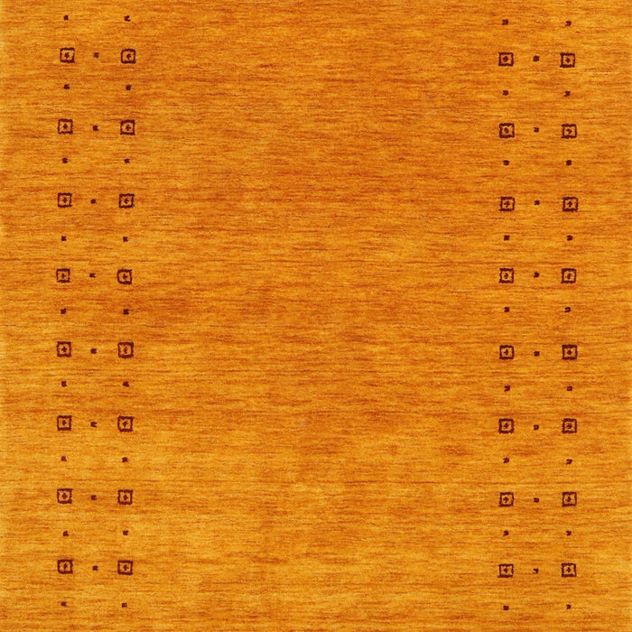 Machine Washable Contemporary Orange Red Rug, wshcon2614