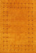 Contemporary Orange Red Modern Rug, con2614