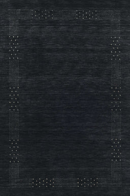 Machine Washable Contemporary Gunmetal Green Rug, wshcon2619