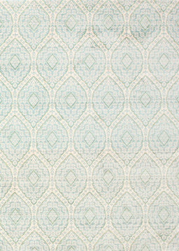 Machine Washable Contemporary Pale Silver Gray Rug, wshcon261