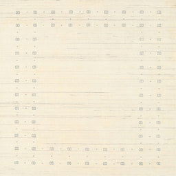 Sideview of Machine Washable Contemporary Peach Beige Rug, wshcon2620