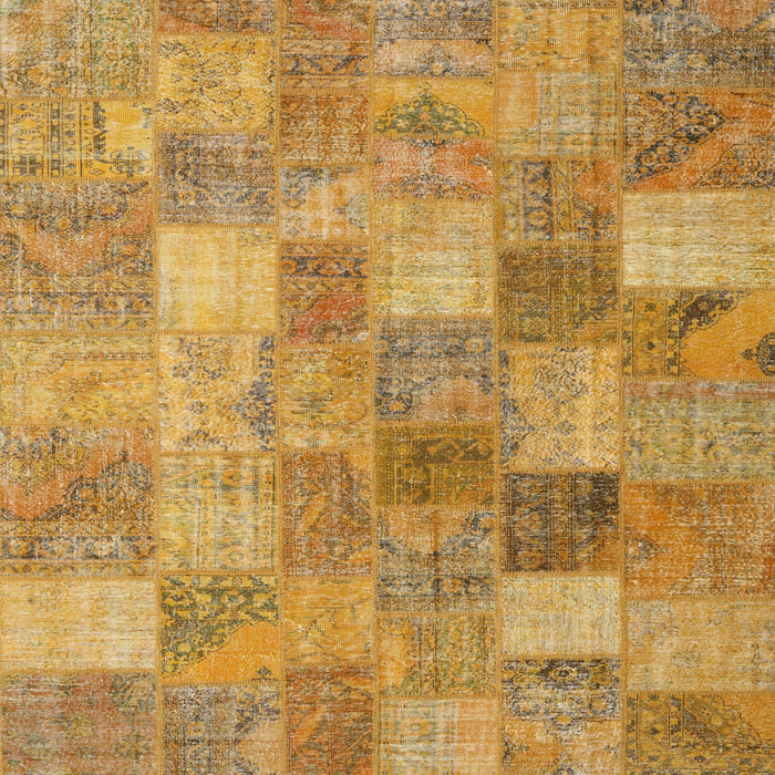 Sideview of Machine Washable Contemporary Sedona Brown Rug, wshcon2624