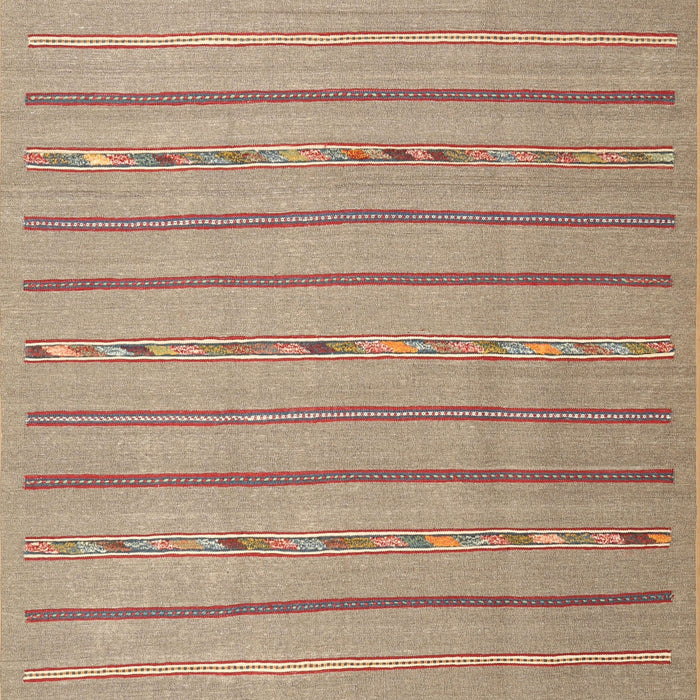 Contemporary Rust Pink Modern Rug, con2631