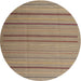 Sideview of Contemporary Camel Brown Modern Rug, con2632