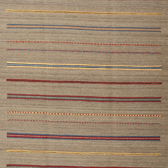 Contemporary Camel Brown Modern Rug, con2632