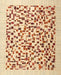 Contemporary Brown Gold Solid Rug, con2638