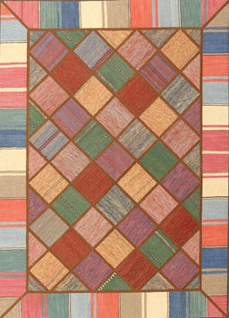 Contemporary Camel Brown Southwestern Rug, con2639
