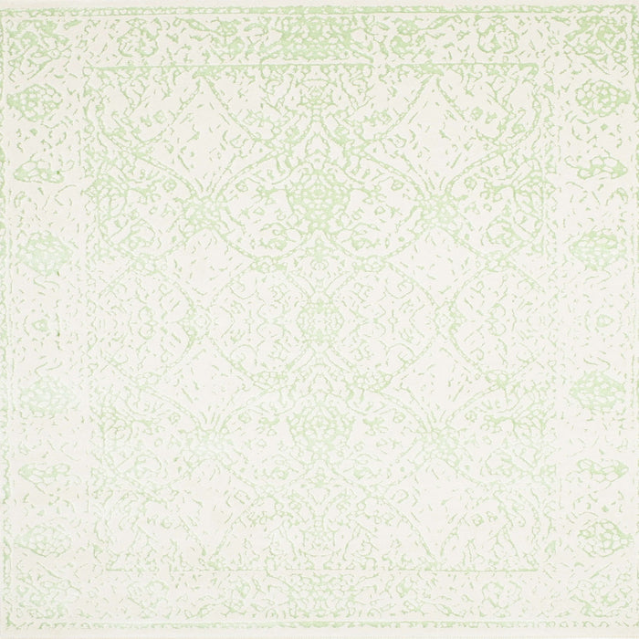 Sideview of Machine Washable Contemporary White Gold Rug, wshcon263