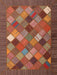 Contemporary Rust Pink Modern Rug, con2642