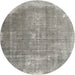 Sideview of Contemporary Army Brown Modern Rug, con2645