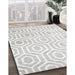 Machine Washable Contemporary Silver Gray Rug in a Family Room, wshcon2647