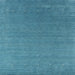 Square Contemporary Blue Ivy Blue Modern Rug, con2651