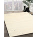 Machine Washable Contemporary Peach Beige Rug in a Family Room, wshcon2652