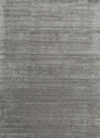 Machine Washable Contemporary Gunmetal Gray Rug, wshcon2658