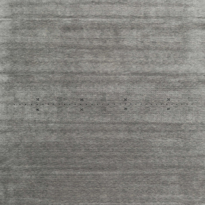 Machine Washable Contemporary Gunmetal Gray Rug, wshcon2658