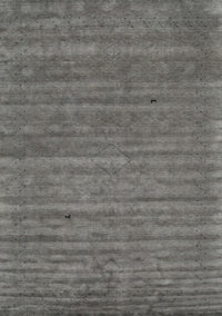 Machine Washable Contemporary Carbon Gray Rug, wshcon2659