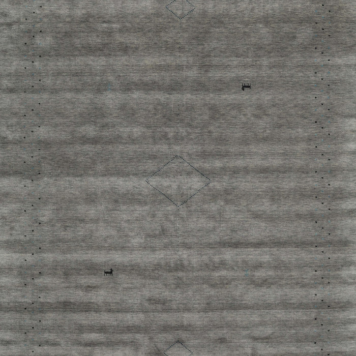 Contemporary Carbon Gray Modern Rug, con2659