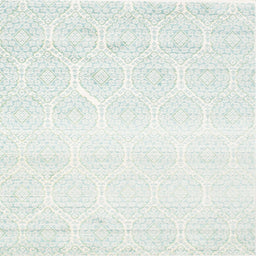 Square Contemporary Light Gray Modern Rug, con265