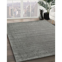 Contemporary Smokey Gray Modern Rug, con2662