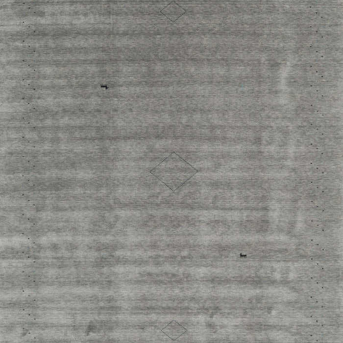 Machine Washable Contemporary Silver Gray Rug, wshcon2664