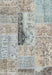 Contemporary Granite Gray Patchwork Rug, con2669