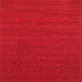 Sideview of Machine Washable Contemporary Red Rug, wshcon266