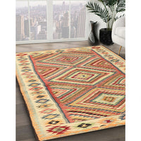 Contemporary Red Southwestern Rug, con2673