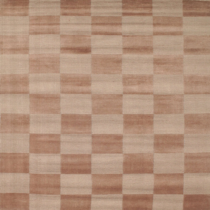 Sideview of Machine Washable Contemporary Rust Pink Rug, wshcon267