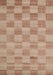 Machine Washable Contemporary Rust Pink Rug, wshcon267