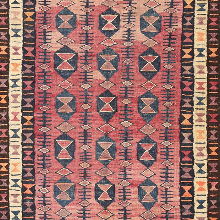 Contemporary Chestnut Brown Modern Rug, con2681