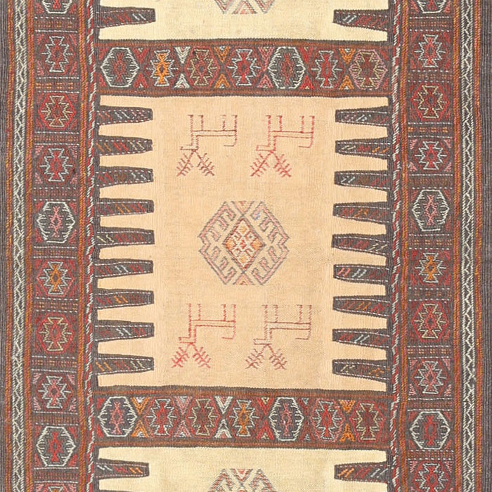 Machine Washable Contemporary Sienna Brown Rug, wshcon2685