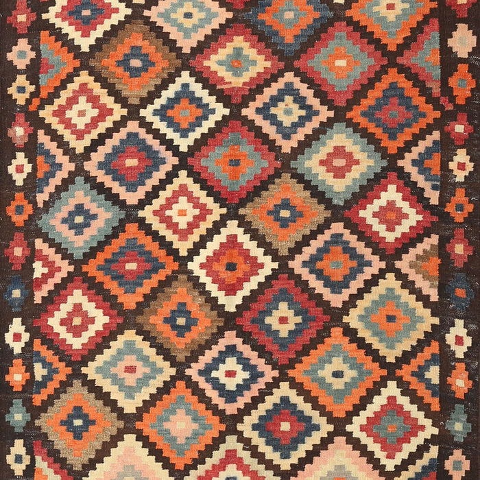 Machine Washable Contemporary Saffron Red Rug, wshcon2686