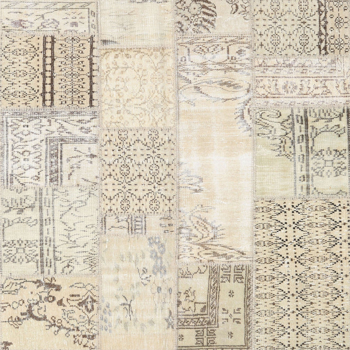 Sideview of Machine Washable Contemporary Light French Beige Brown Rug, wshcon2688