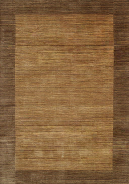 Contemporary Saddle Brown Modern Rug, con268