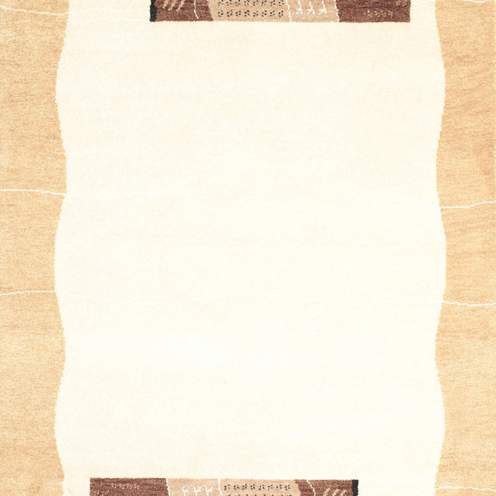 Contemporary Beige Solid Rug, con269