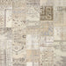 Sideview of Machine Washable Contemporary Light French Beige Brown Rug, wshcon2702