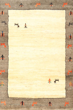 Machine Washable Contemporary Sand Brown Rug, wshcon2708