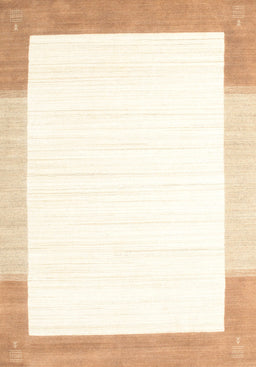 Contemporary Beige Solid Rug, con270
