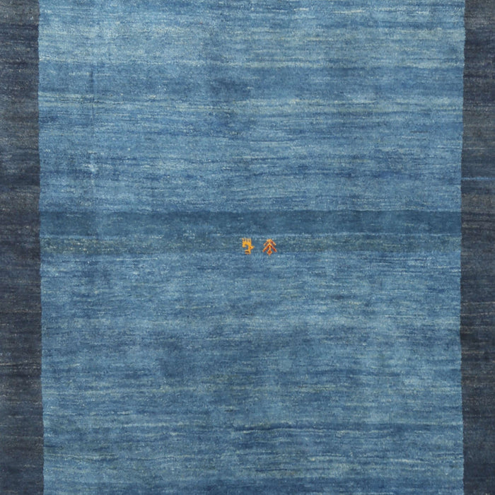 Machine Washable Contemporary Blue Rug, wshcon2712