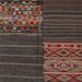 Sideview of Machine Washable Contemporary Brown Rug, wshcon2716