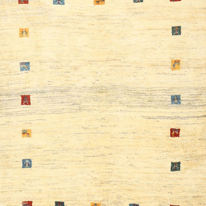 Contemporary Brown Gold Solid Rug, con2718