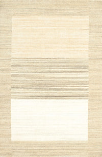 Machine Washable Contemporary Parchment Beige Rug, wshcon271