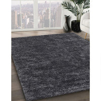 Contemporary Carbon Gray Modern Rug, con2723