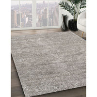 Contemporary Sage Green Modern Rug, con2724